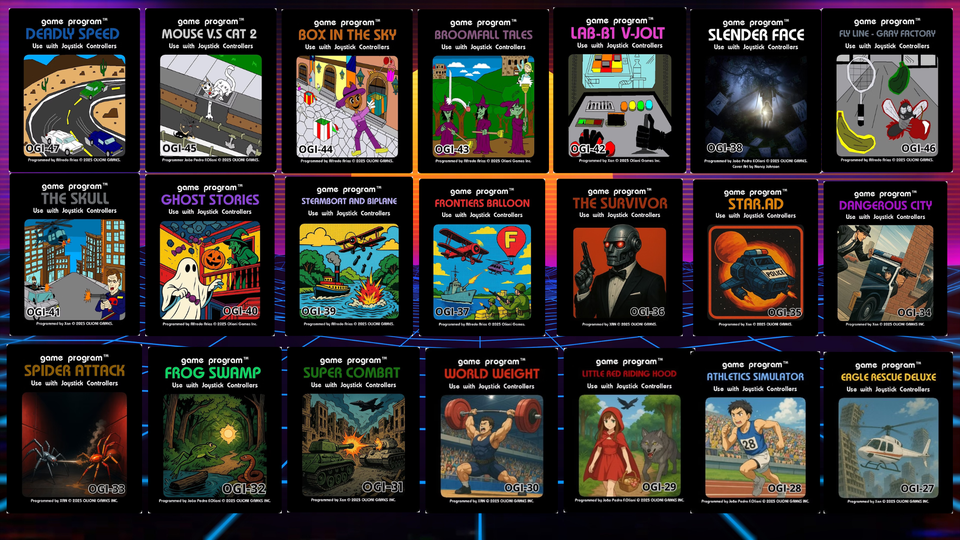 Renascimento Retrô: Brasileira Olioni&nbsp;Games